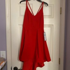 NWT red formal dress